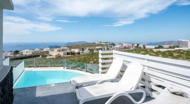 Номер Deluxe Smy Santorini Suites & Villas