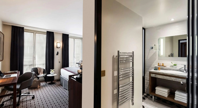 Двухместный номер Deluxe с балконом Hôtel Mayflower Opera