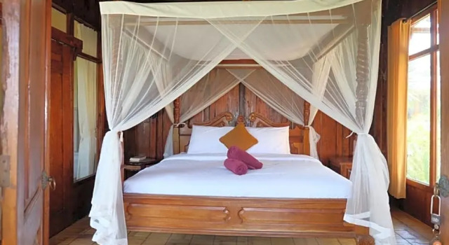 Двухместный номер Superior с балконом Ganesha Ubud Inn