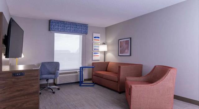 Двухместный люкс c 1 комнатой Hampton Inn & Suites St. Louis-Chesterfield