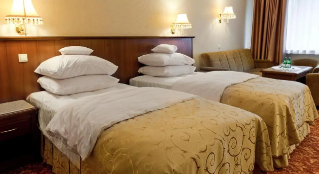 Двухместный номер Standard с балконом Hotel Gołębiewski Karpacz
