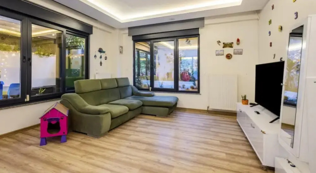 Flat With Rainbow Themed Design in Goztepe