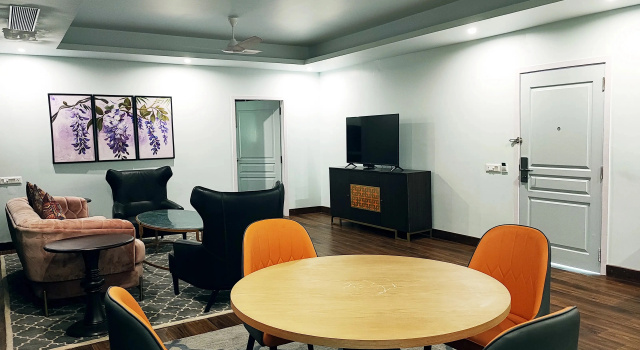 Двухместный люкс с видом на сад Mayfair On Sea, Morjim Beach, Goa