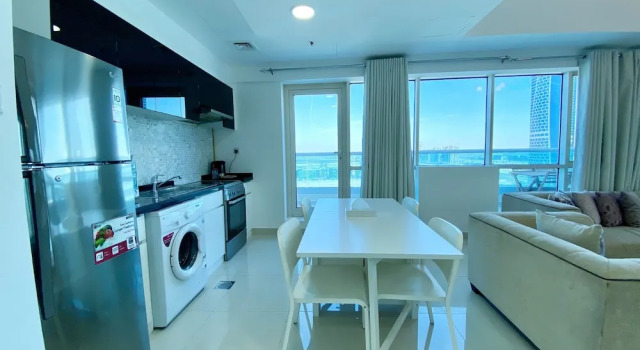 Luxe Apt with Panoramic Views and Terrace, Забронировать Апартаменты/квартира Дубай Эмират Дубай, рядом с Дубайский аквариум