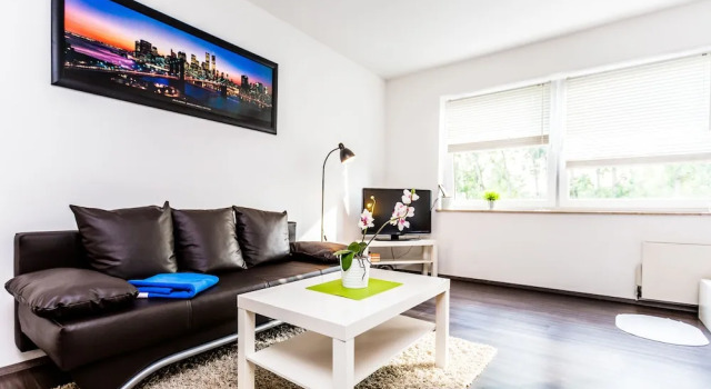 Design Apartment am Rhein und Messe