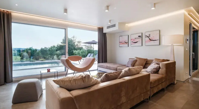 Luxury Villa Sonia With Wellness & Gym - Happy Rentals, Reserva ahora Villa Cabañas en Istria central, Cabaña