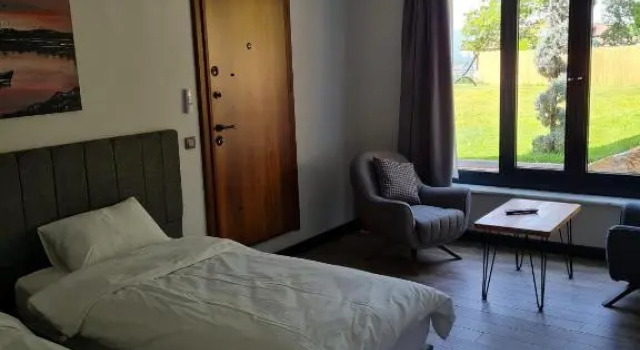 O podwyższonym standardzie dwuosobowy pokój Kartepe Loft