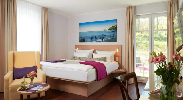 Двухместный номер Standard с балконом Hotel Seeschloss