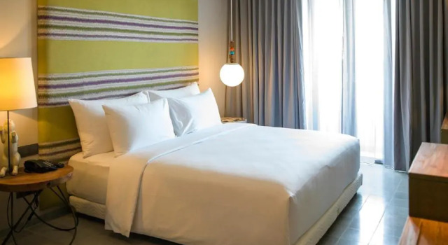 Двухместный номер Deluxe с балконом Отель Tijili Hotel Seminyak