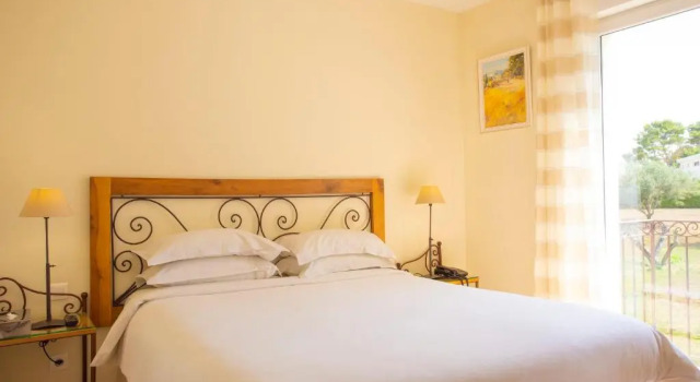 Двухместный номер Standard с балконом и с видом на сад Hotel De La Pyramide