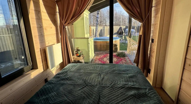 Коттедж с балконом Дом в поселке Кудыкино Лайф 1