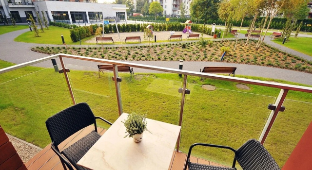 Апартаменты Deluxe c 1 комнатой с балконом BalticOn Polanki Park