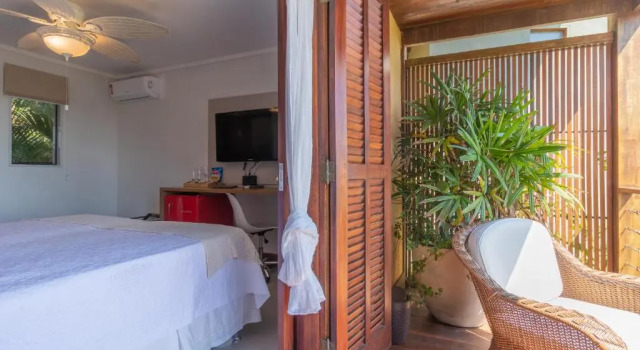 Двухместный номер Standard с балконом и с видом на море Gringos Boutique Hotel