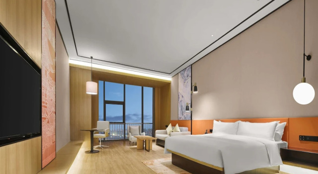 Двухместный номер Deluxe Hilton Garden Inn Jinzhong Yuci