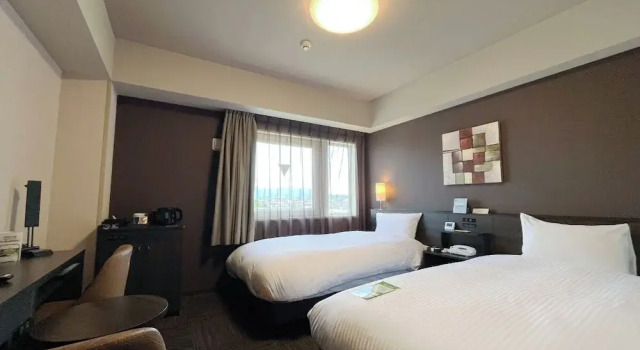 Двухместный номер Comfort Hotel Route-Inn Higashiomi Yokaichi Ekimae