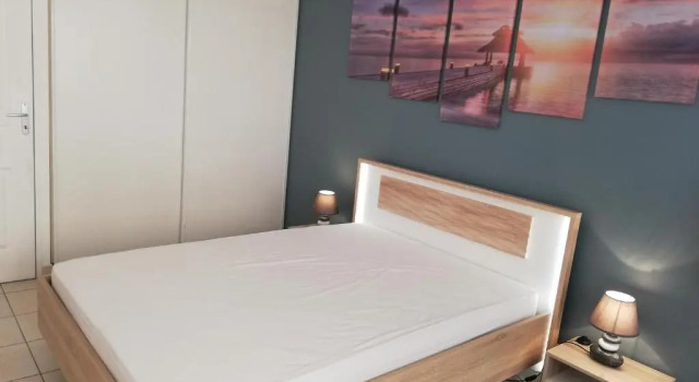 Appartement 2P et parking privé à 50m des plages.