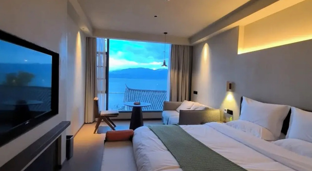 Двухместный номер Standard с видом на море Dali Qingmai Seaview Resort Hotel
