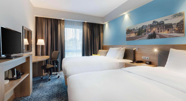 Двухместный номер Hampton By Hilton Lublin