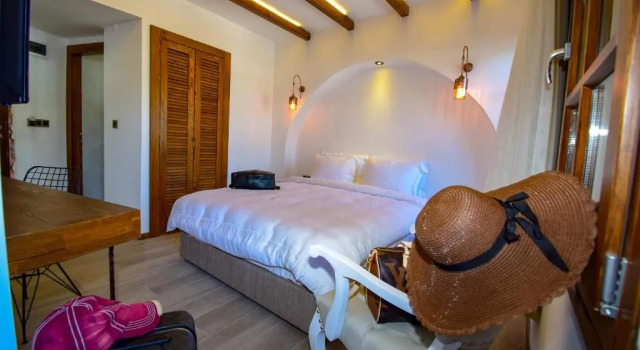 Двухместный номер с балконом и с видом на море Mets Boutique Hotel