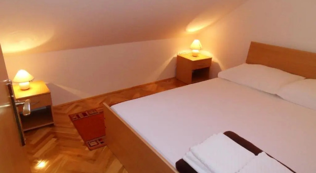 Апартаменты с 2 комнатами с видом на море Apartments Petricevic 2