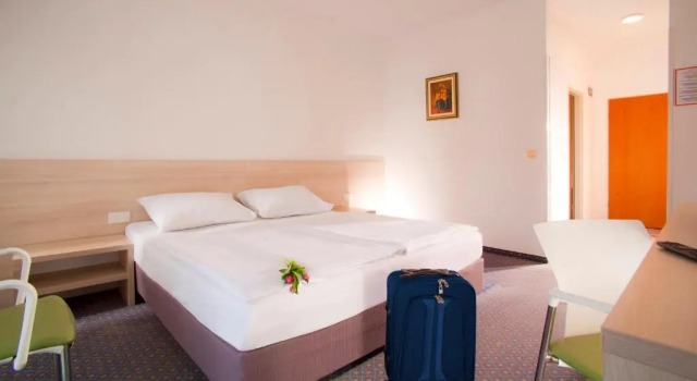 Двухместный номер Comfort с балконом и с видом на бассейн Hotel Vesna
