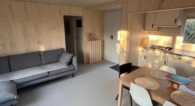 Gezellige bungalow op steenworp afstand van het strand, Забронировать Отель Ауддорп 