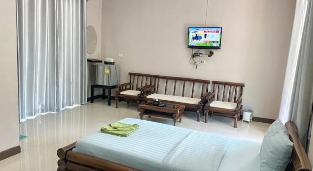 Двухместный номер Deluxe с балконом и с красивым видом из окна บ้านชมเขา - Baan Chom Khao