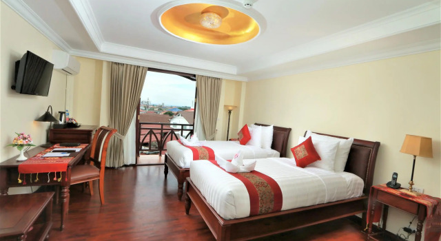 Двухместный номер Deluxe Phasouk Vien Chantra Hotel