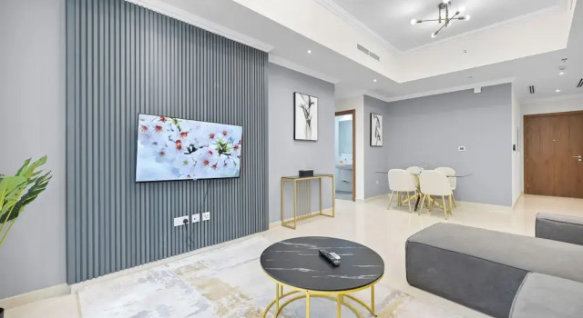 Pure Living - Beautiful 1BR With View of Burj Khalifa, Забронировать Апартаменты/квартира Дубай Эмират Дубай, рядом с Дубайский аквариум
