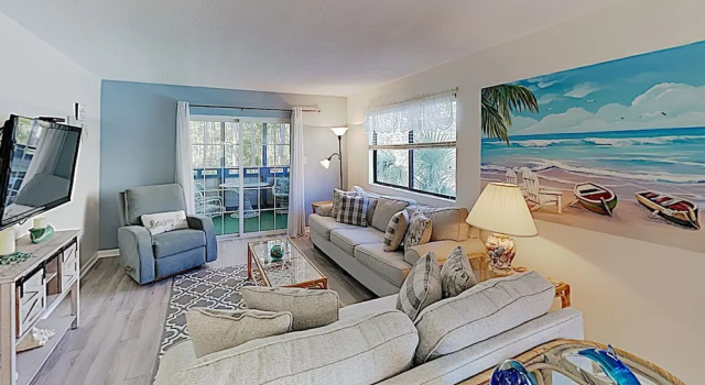 New Listing! Updated W/ Pools, Walk To Waves 2 Bedroom Condo, Забронировать Апартаменты/квартира Апартаменты Южной Каролины, Апартаменты/квартира