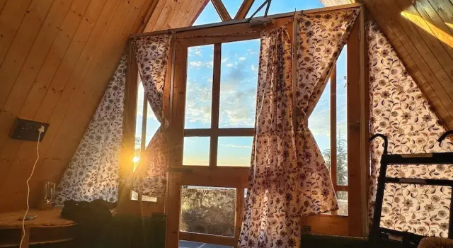 Номер Comfort с балконом и с видом на горы Eva Cabins