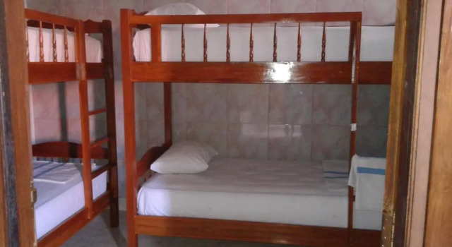 Кровать в общем номере Ratih Bali Hostel