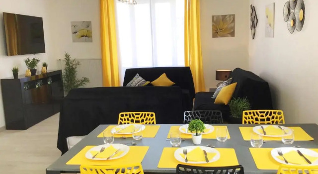 Апартаменты Appartement Le Solea 100m2 climatisé parking proche Sanctuaires