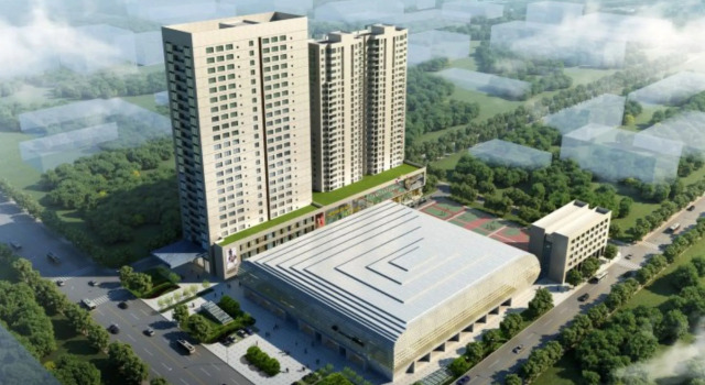 Люкс Business Shaanxi Hancheng Qiangda Grand Skylight Hotel