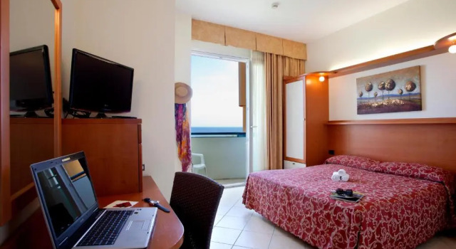 Двухместный номер Superior с видом на море Hotel Palm Beach B&B SEA VIEW