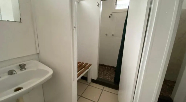 Кровать в общем номере Mountain View Motel