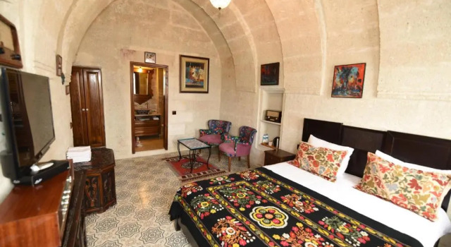 Трёхместный номер Standard c 1 комнатой Canela Cave Hotel - Cappadocia
