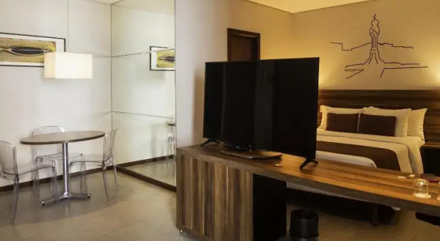 Номер Superior с балконом Mercure Belem Boulevard