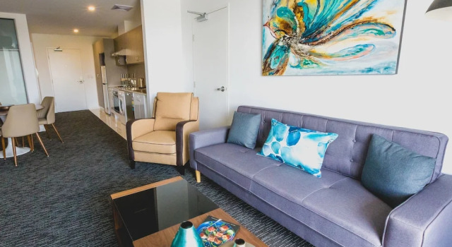 Апартаменты Deluxe с 2 комнатами с балконом The Palms Apartments