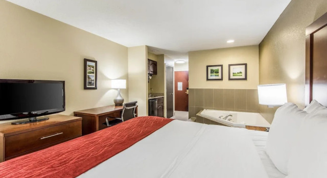 Люкс Standard Comfort Inn & Suites Greenwood near University