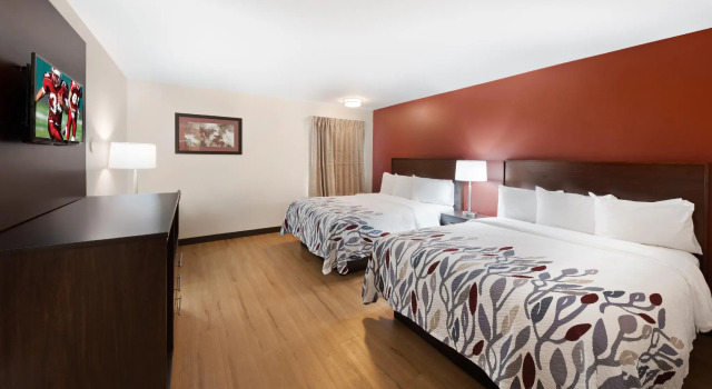 Четырёхместный номер Deluxe Red Roof Inn El Paso West