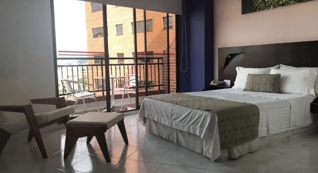 Одноместный номер Standard с балконом Casa Morales Hotel Internacional y Centro de Convenciones