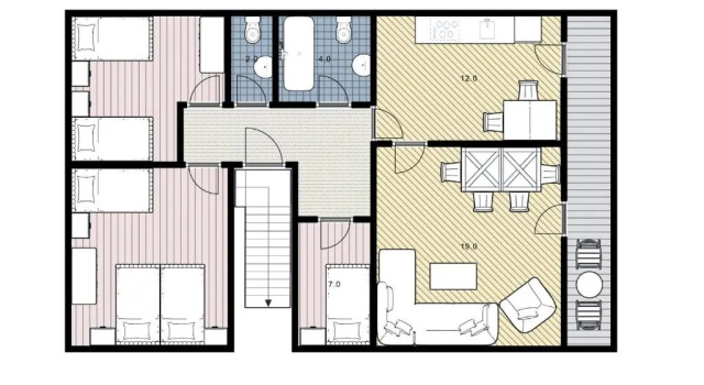 Ferienhaus Frei 3 Budget, Reserva ahora Hotel Hoteles en Baden-Wurtemberg con aparcamiento, Aparcamiento