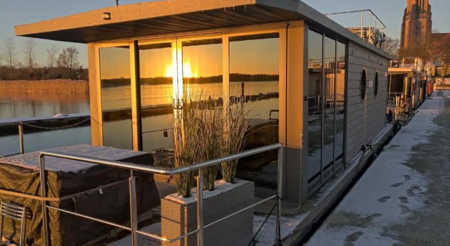 Ostsee Hausboot Schleswig Ostseeblick 1, Prenota Hotel Schleswig Schlei