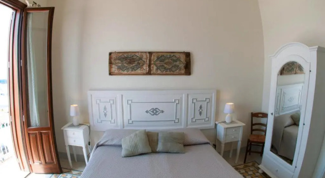 Standard Dreier Zimmer mit Balkon und mit Meerblick B&B Belveliero - Il Capitano