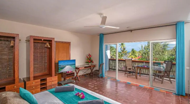 Апартаменты Standard с балконом Les Villas du Lagon