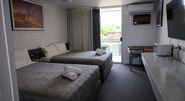 Supérieure quadruple chambre Bendigo Motor Inn