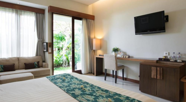 Deluxe Doppel Zimmer mit Blick Uma Karan