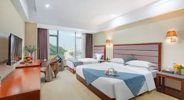 Семейный номер Deluxe Golden Palm Hotel