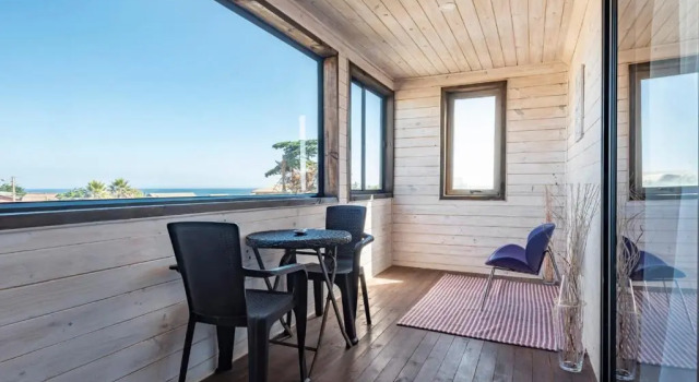 Студия с видом на море Pichilemu Apart Hotel